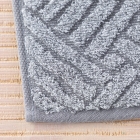 Ensemble de serviettes - ZEN kishu-binchoutan Rin - Lot de 3 (serviette de bain, serviette de toilette, linge de toilette), gris, Uchino Towels